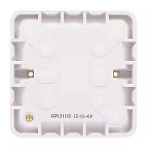 Schneider Electric Lisse 1-Gang Surface Pattress Surface Pattress Box 16mm 4 Schneider Electric Lisse 1-Gang Surface Pattress Surface Pattress Box 16mm - Image 4