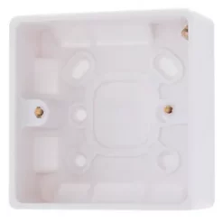 British General 1-Gang Surface Pattress Surface Box 29mm
