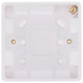 British General 1-Gang Surface Pattress Surface Box 16mm 2 British General 1-Gang Surface Pattress Surface Box 16mm - Image 2