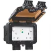 Knightsbridge OP9RCD IP66 13A 2-Gang DP Weatherproof Outdoor Switched Passive RCD Socket 11 Knightsbridge OP9RCD IP66 13A 2-Gang DP Weatherproof Outdoor Switched Passive RCD Socket -Cheap Back Boxes Store 221VF P