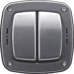 British General IP66 20A 2-Gang 2-Way Weatherproof Outdoor Switch with LED -Cheap Back Boxes Store 225XH A2