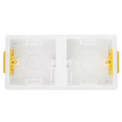 Appleby 1 + 1-Gang Dry Lining Knockout Box 35mm -Cheap Back Boxes Store 22772 A2
