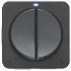 Knightsbridge OP3 IP66 20AX 2-Gang 2-Way Weatherproof Outdoor Switch with LED -Cheap Back Boxes Store 227VF P
