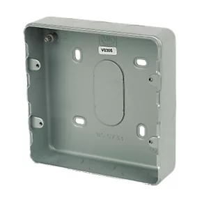 MK 8-Module Grid Metal-Clad Switch Box 40mm 1 MK 8-Module Grid Metal-Clad Switch Box 40mm