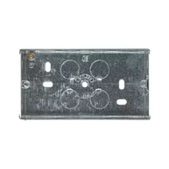 Appleby 2-Gang Galvanised Steel Back Box 47mm 6 Appleby 2-Gang Galvanised Steel Back Box 47mm -Cheap Back Boxes Store 29466 A2