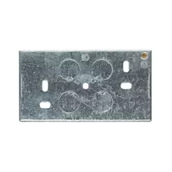 Appleby 2-Gang Galvanised Steel Back Box 47mm 7 Appleby 2-Gang Galvanised Steel Back Box 47mm -Cheap Back Boxes Store 29466 A3