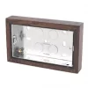 Varilight 2-Gang Surface Pattress Double Wall Box 25mm