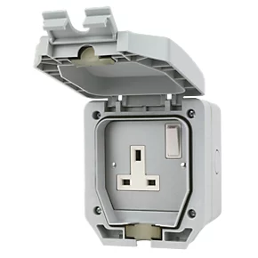 LAP IP66 13A 1-Gang DP Weatherproof Outdoor Switched Socket 1 LAP IP66 13A 1-Gang DP Weatherproof Outdoor Switched Socket