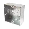 LAP 1-Gang Galvanised Steel Mounting Boxes 35mm 10 Pack 2 LAP 1-Gang Galvanised Steel Mounting Boxes 35mm 10 Pack -Cheap Back Boxes Store 3074F P