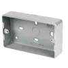 MK 4-Module Grid Metal-Clad Switch Box 40mm 2 MK 4-Module Grid Metal-Clad Switch Box 40mm -Cheap Back Boxes Store 32511 P