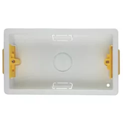 Appleby 2-Gang Dry Lining Knockout Box 35mm -Cheap Back Boxes Store 36960 A2