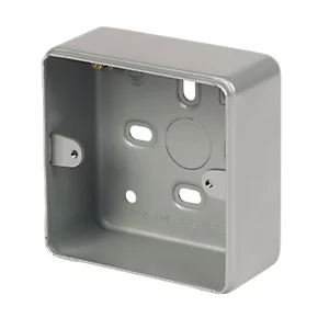 MK 2-Module Grid Metal-Clad Switch Box 40mm 1 MK 2-Module Grid Metal-Clad Switch Box 40mm