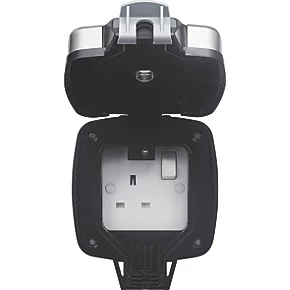 British General IP66 13A 1-Gang SP Weatherproof Outdoor Switched Socket 3 British General IP66 13A 1-Gang SP Weatherproof Outdoor Switched Socket - Image 3