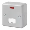 MK Metal-Clad Plus 13A Unswitched Metal Clad Fused Spur with Neon with White Inserts 4 MK Metal-Clad Plus 13A Unswitched Metal Clad Fused Spur with Neon with White Inserts -Cheap Back Boxes Store 401JR P