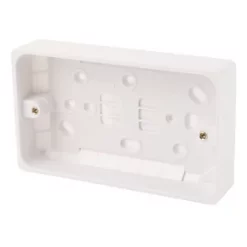Crabtree Capital 2-Gang Surface Pattress Moulded Box 29mm