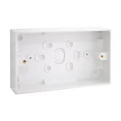 British General 900 Series 2-Gang Surface Pattress Back Box 30mm 6 British General 900 Series 2-Gang Surface Pattress Back Box 30mm -Cheap Back Boxes Store 44707 A2