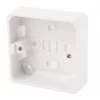 Crabtree Capital 1-Gang Surface Pattress Knockout Box 29mm 7 Crabtree Capital 1-Gang Surface Pattress Knockout Box 29mm -Cheap Back Boxes Store 44952 P