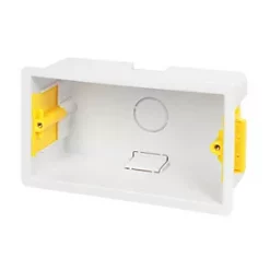Appleby 2-Gang Dry Lining Knockout Box 47mm