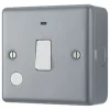 British General 20A 1-Gang DP Metal Clad Control Switch & Flex Outlet with LED with White Inserts 2 British General 20A 1-Gang DP Metal Clad Control Switch & Flex Outlet with LED with White Inserts -Cheap Back Boxes Store 465PF P