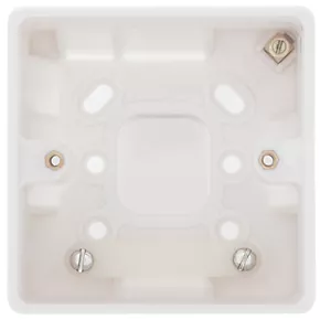 British General 1-Gang Surface Pattress Surface Box 47mm 2 British General 1-Gang Surface Pattress Surface Box 47mm - Image 2