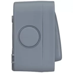 British General IP66 20A 1-Gang 2-Way Weatherproof Outdoor Switch with Neon -Cheap Back Boxes Store 54649 A2