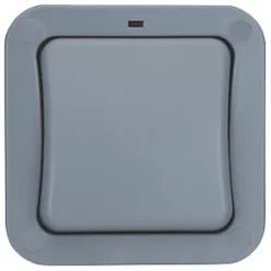 British General IP66 20A 1-Gang 2-Way Weatherproof Outdoor Switch with Neon -Cheap Back Boxes Store 54649 A5