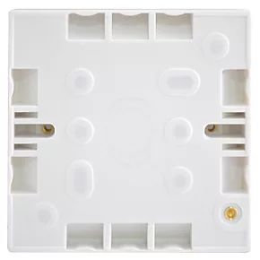 British General 900 Series 1-Gang Surface Pattress Back Box 16mm 2 British General 900 Series 1-Gang Surface Pattress Back Box 16mm - Image 2