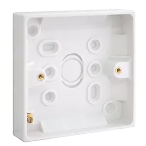British General 900 Series 1-Gang Surface Pattress Back Box 16mm 3 British General 900 Series 1-Gang Surface Pattress Back Box 16mm - Image 3