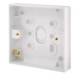 British General 900 Series 1-Gang Surface Pattress Back Box 16mm