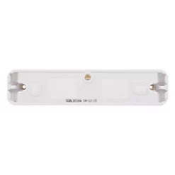 Schneider Electric Lisse 2-Gang Architrave Moulded Architrave Box 14mm -Cheap Back Boxes Store 5766J A3
