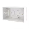 British General 900 Series 2-Gang Surface Pattress Back Box 42mm 9 British General 900 Series 2-Gang Surface Pattress Back Box 42mm -Cheap Back Boxes Store 65187 P