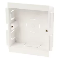 Schneider Electric CLB31W 1-Gang Surface Pattress Mounting Box 35mm