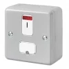 MK Metal-Clad Plus 13A Switched Metal Clad Fused Spur with Neon with White Inserts 11 MK Metal-Clad Plus 13A Switched Metal Clad Fused Spur with Neon with White Inserts -Cheap Back Boxes Store 692JR P
