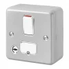 MK Metal-Clad Plus 13A Switched Metal Clad Fused Spur & Flex Outlet with White Inserts 5 MK Metal-Clad Plus 13A Switched Metal Clad Fused Spur & Flex Outlet with White Inserts -Cheap Back Boxes Store 700JR P