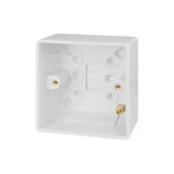 Schneider Electric Ultimate Slimline 1-Gang Surface Pattress Surface Pattress Box 27mm