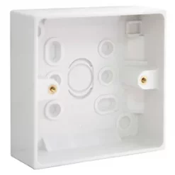 British General 900 Series 1-Gang Surface Pattress Back Box 27mm 5 Pack 7 British General 900 Series 1-Gang Surface Pattress Back Box 27mm 5 Pack -Cheap Back Boxes Store 81051 A2