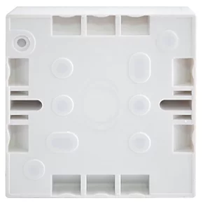 British General 900 Series 1-Gang Surface Pattress Back Box 27mm 5 Pack 4 British General 900 Series 1-Gang Surface Pattress Back Box 27mm 5 Pack - Image 4