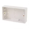 2-Gang Surface Pattress Back Box 32mm 3 2-Gang Surface Pattress Back Box 32mm -Cheap Back Boxes Store 8179D P
