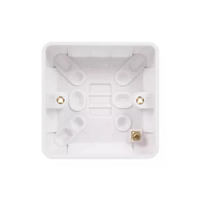 Schneider Electric Lisse 1-Gang Surface Pattress Back Box 25mm 2 Schneider Electric Lisse 1-Gang Surface Pattress Back Box 25mm - Image 2