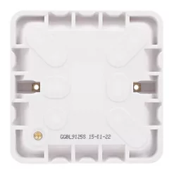 Schneider Electric Lisse 1-Gang Surface Pattress Back Box 25mm 7 Schneider Electric Lisse 1-Gang Surface Pattress Back Box 25mm -Cheap Back Boxes Store 8182J A3