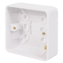 Schneider Electric Lisse 1-Gang Surface Pattress Back Box 25mm