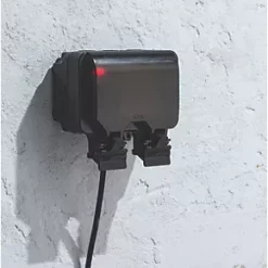 Knightsbridge OP9N IP66 13A 2-Gang DP Weatherproof Outdoor Switched Socket 11 Knightsbridge OP9N IP66 13A 2-Gang DP Weatherproof Outdoor Switched Socket -Cheap Back Boxes Store 841VF A5