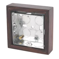 Varilight 1-Gang Surface Pattress Single Wall Box 25mm