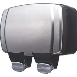 British General Decorative IP66 13A 2-Gang SP Weatherproof Outdoor Switched Passive RCD Socket -Cheap Back Boxes Store 920XH A3