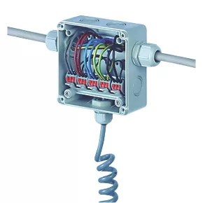 Wago ABOX 221 IP65 32A 5-Terminal Weatherproof Outdoor Junction Box 110 x 110 x 67mm 3 Wago ABOX 221 IP65 32A 5-Terminal Weatherproof Outdoor Junction Box 110 x 110 x 67mm - Image 3