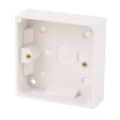 1-Gang Surface Pattress Back Box 25mm
