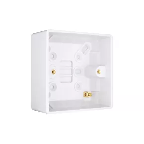 Schneider Electric Ultimate Slimline 1-Gang Surface Pattress Surface Pattress Box 35mm 3 Schneider Electric Ultimate Slimline 1-Gang Surface Pattress Surface Pattress Box 35mm - Image 3